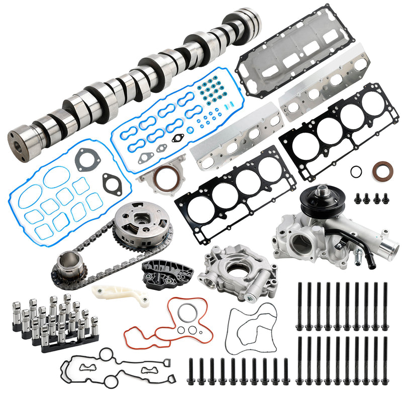 2009-2010 Dodge Ram 1500 ST 5.7L V8 VIN: T MDS Tappet Kit Jakoketjusarja Nokka-akselisarja 53021726AD