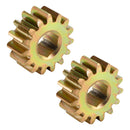 2 pieces 700612 15-tooth spur gear 10 DP/20 PA for Lippert RV Slide Out systems