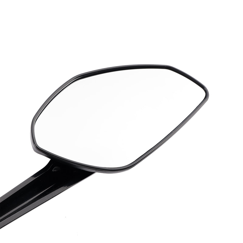 Černá dvojice zpětných zrcátek pro Ducati Streetfighter V2 V4S SP2 2020-2024