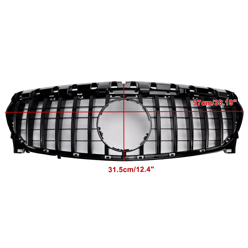 2013-2019 Mercedes Benz CLA-CLASS W117 CLA250 GT Style Front Bumper Grill Grille