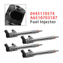 10.2014 - Für Vito Mixto (Doppelkabine) 114 CDI 100 kW 136 PS 2143 cm³ 4 Stück Einspritzdüsen A6510703187