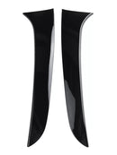 2012–2019 BMW 1 Series F20 F21 schwarz glänzend Paar Heckscheibe Seitenflügel Spoiler