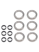 12PCS Kraftstoff Injektor Dichtung Ring &amp; Element Fit BMW 335i 340i 528i N20 B38 N55