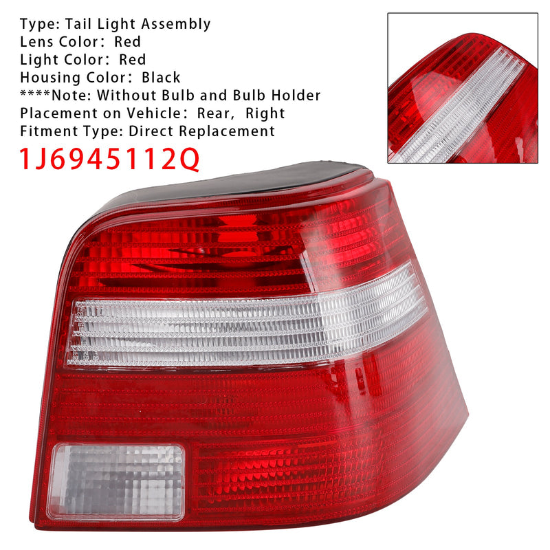 1997–2005 VW Golf MK4 Schrägheck, rechte Rückleuchte, Teilenummer 1J6945112Q