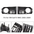 2005-2009 VW Golf V MK5 1 Pari etupohjavarsien sumuvalot Grill-kannen aukko