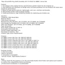 2001/09-2005/02 BMW 3 Series Touring E46 318i 2.0L Hintere Antriebswelle Propellerwelle Montage 26117519303