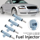 4 kusy vstřikovač paliva 0280155892 Vhodné pro Audi TT Quattro 1.5L 2000-2002 0280155893