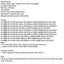 2014–2019 BMW X6 F16 F86 SUV xDrive 50i 4395 cm³ 449 PS 330 kW (Benzin) Elektrische Heckklappenheber hinten links 51247434043