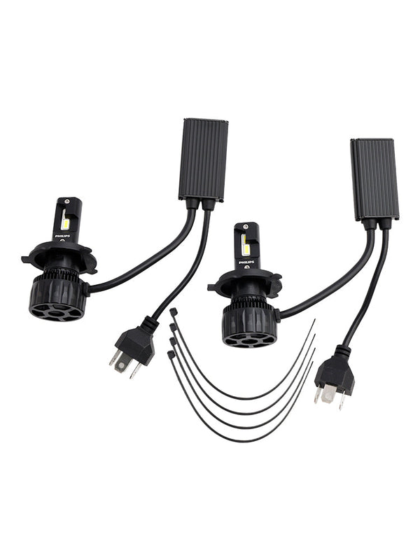 Auto Licht LED-HL Ultinon Rally3551 H4 11342U3551 12/24V 50W 6500K Für PHILIPS