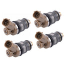 4 peças injetores de combustível para Toyota Corolla AE101 91-00 AE111 97-00 23250-16140
