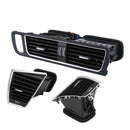 Für Audi Q5 8RB 2.0 3.0 TDI quattro 2009-2017 3-teiliges Mittelkonsolen-Lüftungsgitter für Klimaanlage 8R1820901 8R1820951