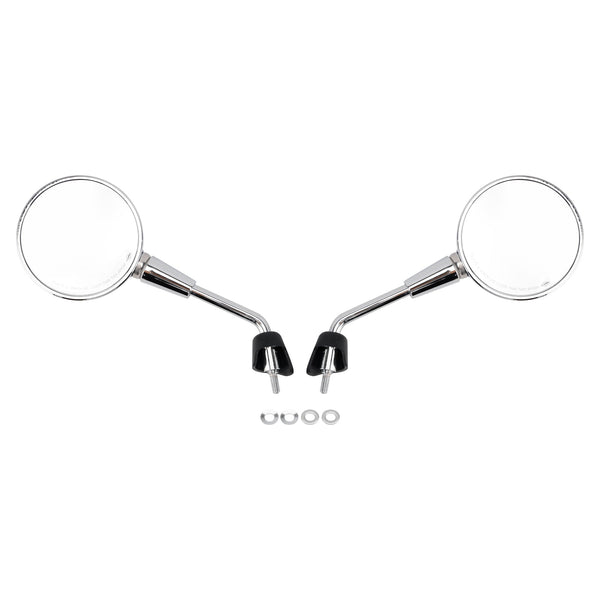 PAAR KURZE SPIEGEL CHROM FÜR VESPA PRIMAVERA 50-125 SPRINT 50-150 GTS 125 300