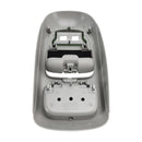 2002-2004 Ford F250 F-350 F-450 F-550 Super Duty Overhead Console Assembly w/o Sunroof Gray