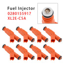 Zestaw 8 wtryskiwaczy do Forda F250 F350 F450 F550 6.8L V10 Mercury 0280155917