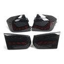 L&amp;R Geräucherte LED Rückleuchten Hinten Lampe Montage Für BMW 3 F30 F80 M3 2013-2018