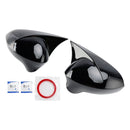 2008-2017 Seat Ibiza 6J lesklé černé kryty zpětných zrcátek pro levé + pravé