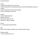 2024-2025 Daytona 660 Rahmen Seite Ausleger Abdeckung Panel Schutz Verkleidung