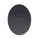 Ovales, bare lisensplate laget av aluminiumslegering, DIY, universell passform for motorsykler