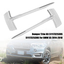 Bumper Trim Kit 51117325395 51117325396 til BMW X5 2014-2018