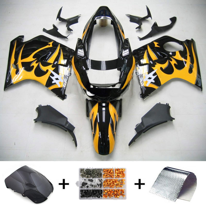 1996-2007 Honda CBR1100XX Superblackbird Kit de gatilho de injeção Carroceria ABS