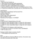 2014-2021 Mini Cooper F55 F56 F57 grade dianteira surround 51137449207