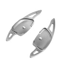 Patilhas de mudança de volante para Hyundai Ioniq 5 2021-23, alumínio prata