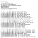 Mass Air Flow Meter Sensor For Mercedes-Benz W203 W211 W163 W220 1120940148