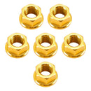 Ritzelmutternsatz M10x1,25 Gold für Aprilia RSV1000 Mille Tuono R SL1000 99-05