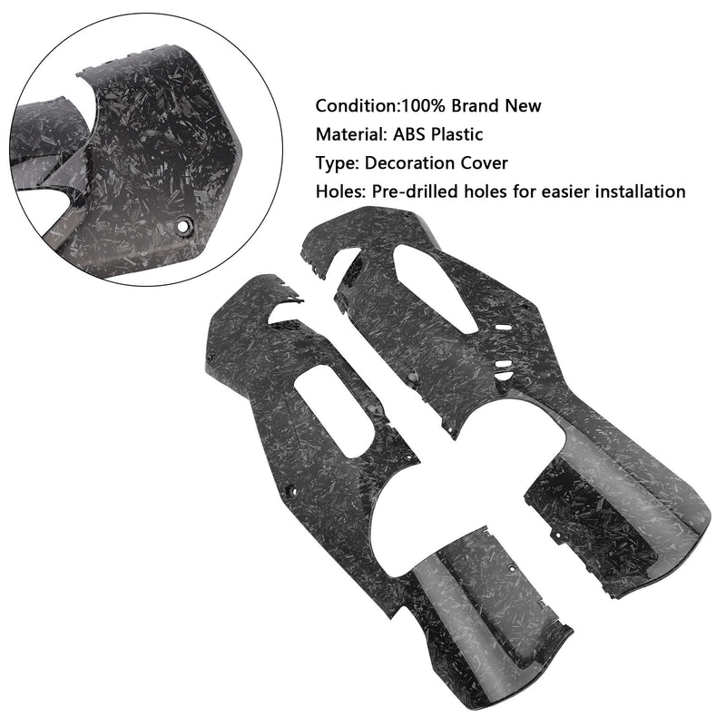 2021-2024 Aprilia RSV4 Untere Seitenverkleidungen Volle Bauchwannenplattenabdeckung