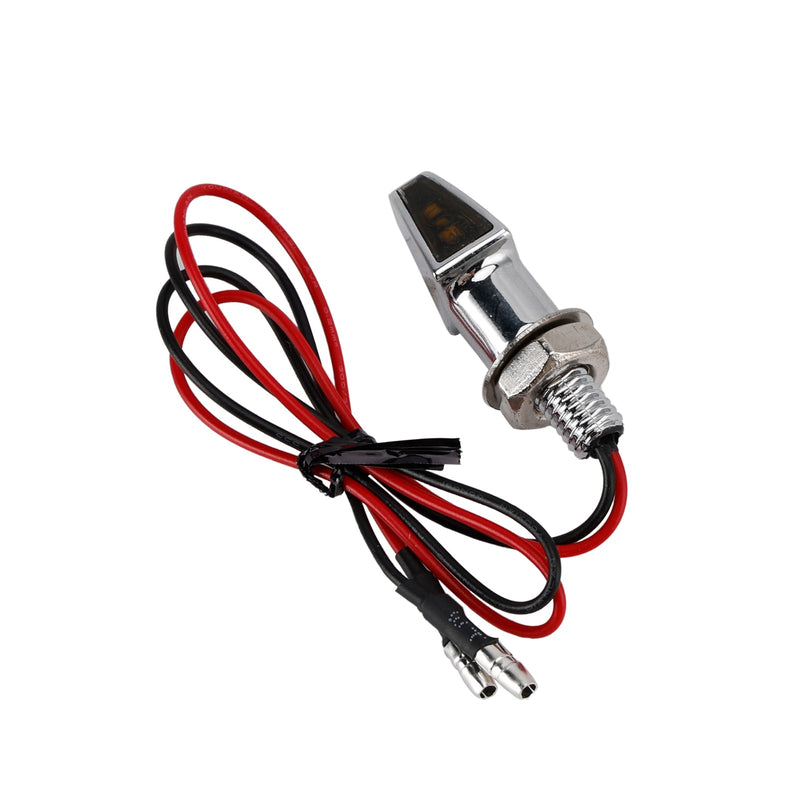 12V LED Blinker Anzeige Licht 8mm Universal Motorrad Für Yamaha