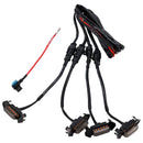 2016-2023 Toyota Tacoma Smoked Lens Amber Light Front Grille LED Light Kit