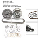 2015-2016 Juke 1.6l RE0F10E JF017E CVT-Getriebe-Reparatursatz mit Kette und Riemen 27 Zähne