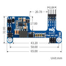 Raspberry Pi 4B/3B+ Ethernet-Stromversorgungs-Erweiterungskarte PoE-Stromversorgung