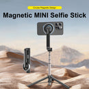 Magnetischer Handy-Mini-Selfie-Stick Magesafe Bluetooth-Stativ aus Aluminiumlegierung