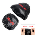 Capa de almofada traseira dianteira motorista passageiro se encaixa na maioria das réplicas de corrida de motocicleta