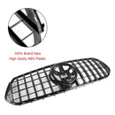 2019-2023 Pre-Facelift GLE SUV V167 Mercedes-Benz jäähdyttimen säleikkö kiiltävän mustana