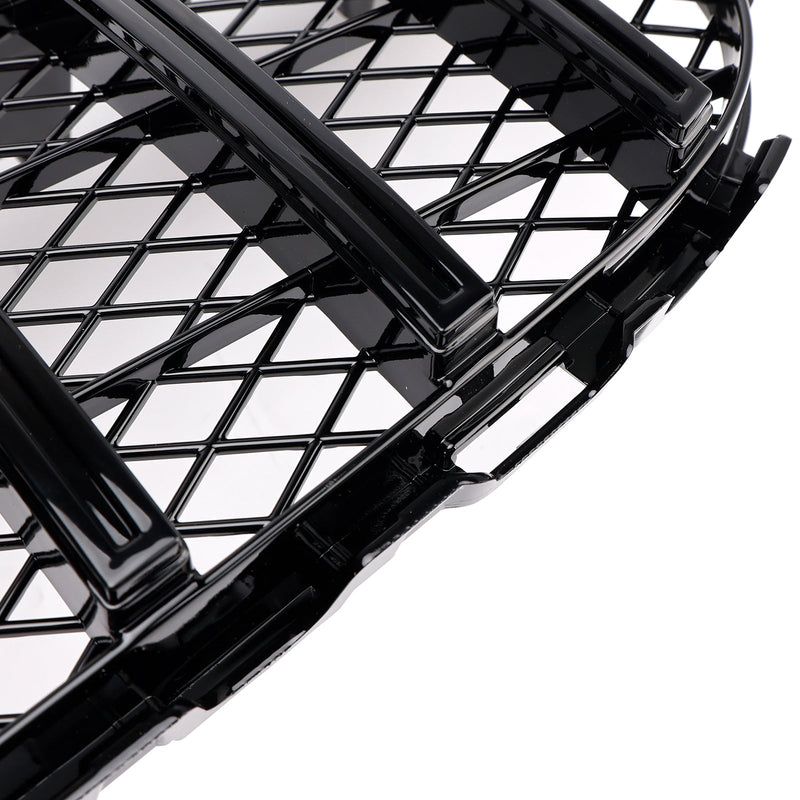 2013–2015 Mercedes Benz GLK X204 GT Kühlergrill in glänzendem Schwarz