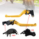 Palanca larga de embrague y freno adecuada para YAMAHA XSR900 XSR900GP MT-09 MT-09SP 2024-2025