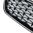 2021-2024 BMW 5-serie G30 G38 Diamond Kidney Grille Svart