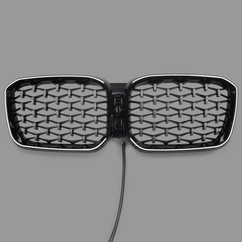 2022-2025 BMW X3 G01 X4 G02 Diamant Front Stoßstange Nieren Kühlergrill Chrom