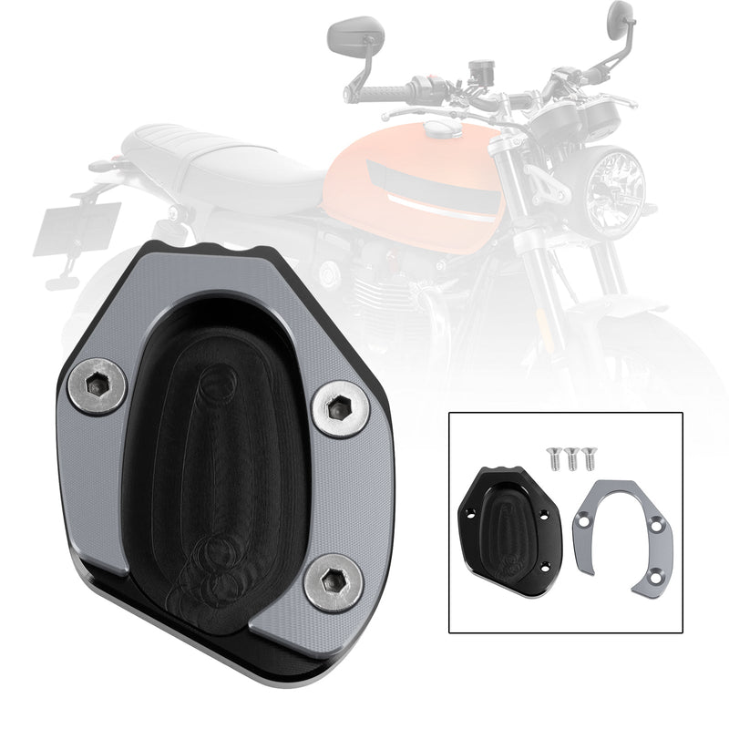 Suurempi jalustalevy, joka sopii malleihin Speed ​​​​Twin 1200 19-21 Thruxton 1200/R 16-19