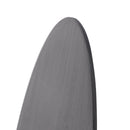 Ovales, bare lisensplate laget av aluminiumslegering, DIY, universell passform for motorsykler