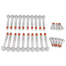30 šroubů hlavy válců pro motory Gen IV LS 4,8 l, 5,3 l, 6,0 l a 6,2 l (2005-2014)