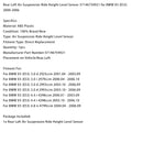 Höhenniveausensor hinten links 37146754921 für BMW X5 (E53) 2000-2006