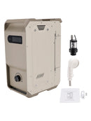 Tragbarer Wassererhitzer für Wohnmobil-Camping, 7800 mAh, 3,3 Stunden Akkulaufzeit, wiederaufladbar, für Camping und Reinigung