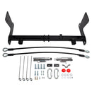 BX1139 Anhängerkupplungs-Grundplatte für Jeep Wrangler JL JLU (alle Modelle, Baujahre 2018–2025)