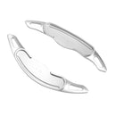 Steering wheel shift paddles for Mini F54 F55 F56 F57, aluminum silver