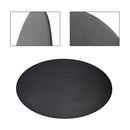 Ovales, bare lisensplate laget av aluminiumslegering, DIY, universell passform for motorsykler