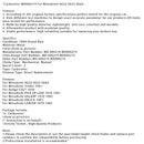 1978-1981 Mitsubishi PICK UP L200 Carburetor MD006219 MD-006219