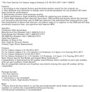 2015-2017 Subaru Legacy Outback 2.5L H4 1 Stück Einspritzdüse 16611-AA87A